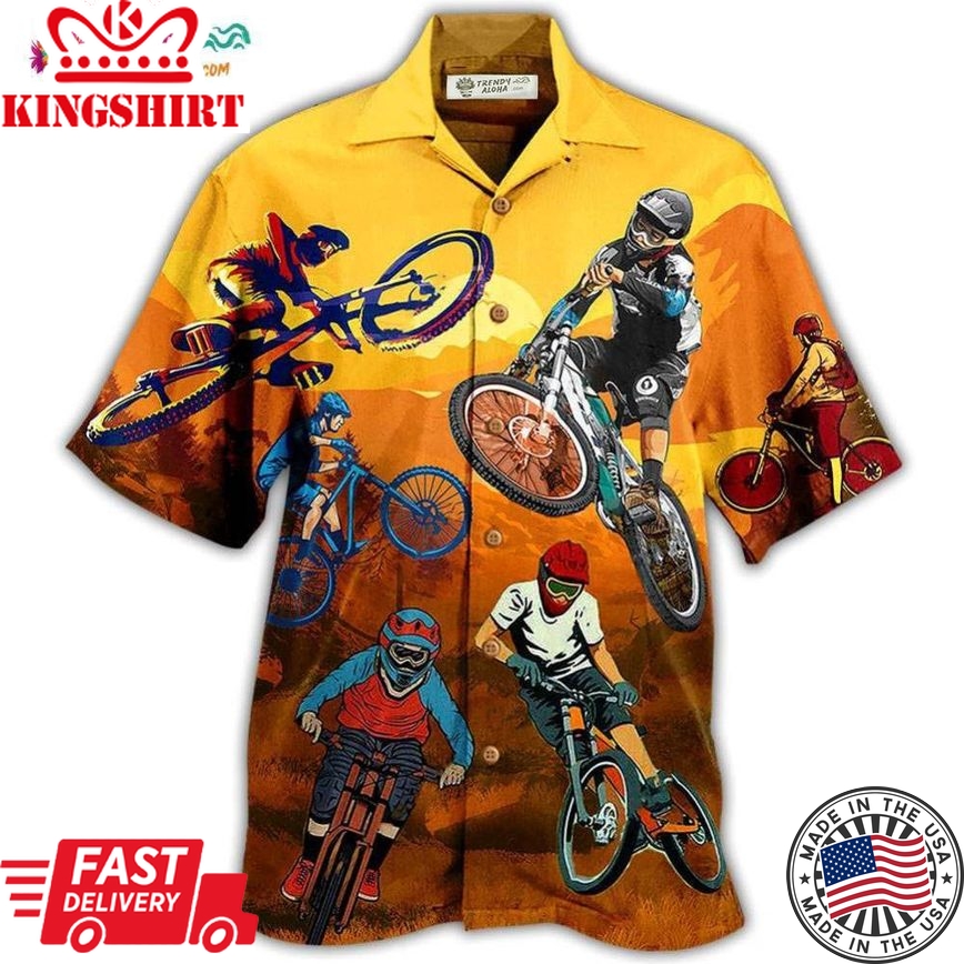 Bike Racing Always Love It Hawaiian Shirt