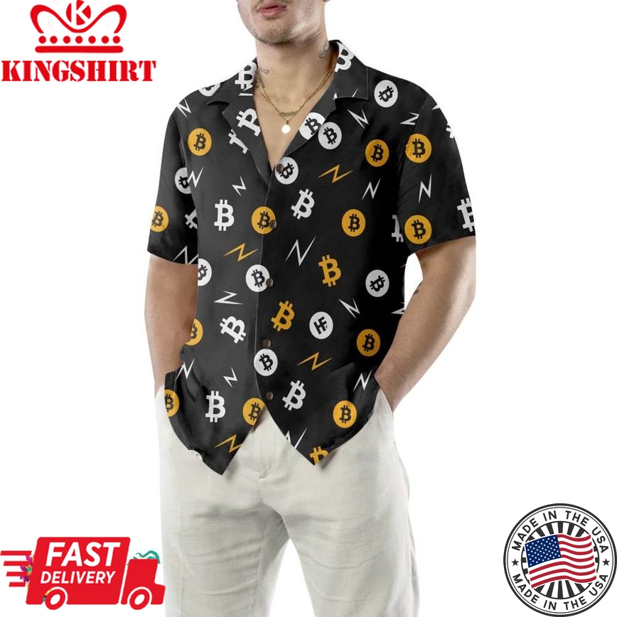 Bitcoin Miner Hawaiian Shirt, Unique Bitcoin Shirt For Men