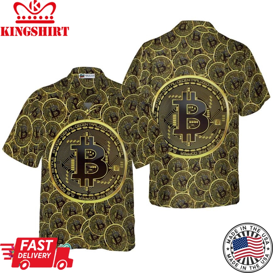 Bitcoins Hawaiian Shirt