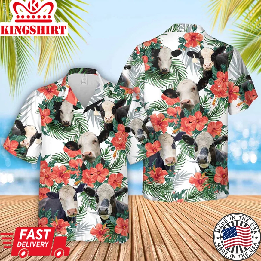 Black Baldy Hawaiian Flowers Trendy Hawaiian Shirt, Summer Gift For Men And Women