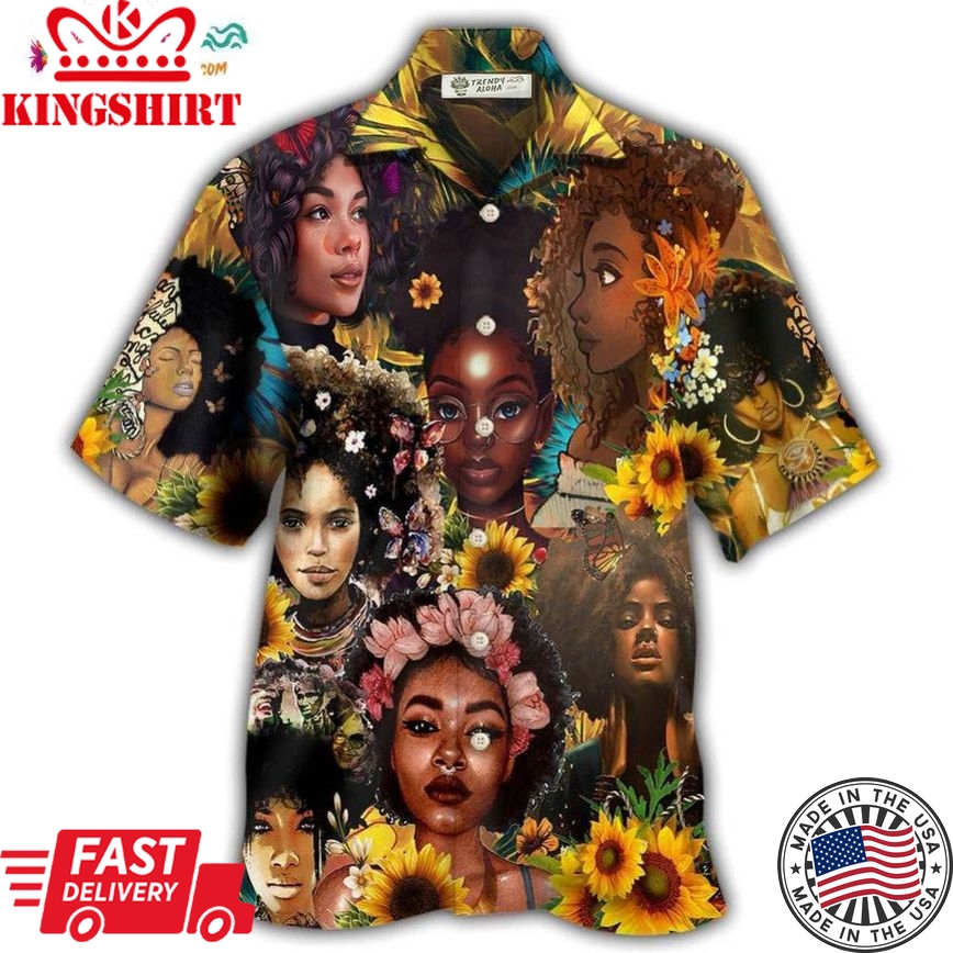 Black Women Is Strong Hawaiian Shirt