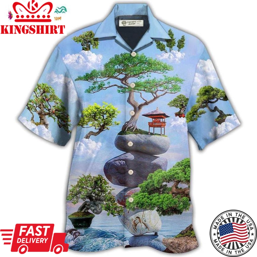 Bonsai Tree Style Hawaiian Shirt