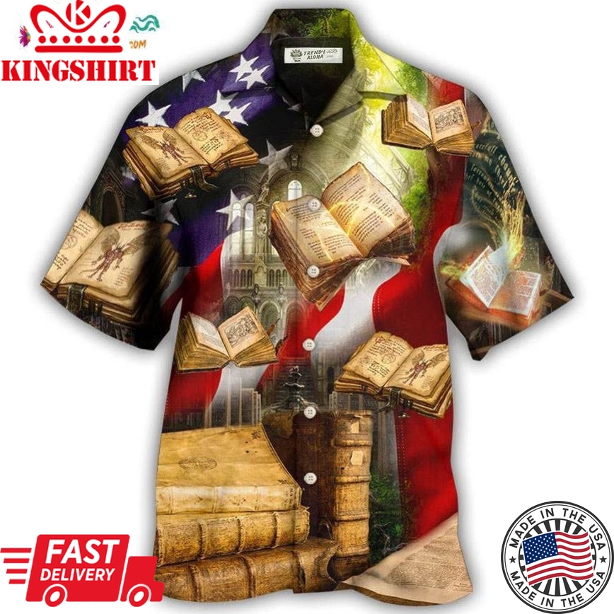 Book Independence Day Magic Hawaiian Shirt