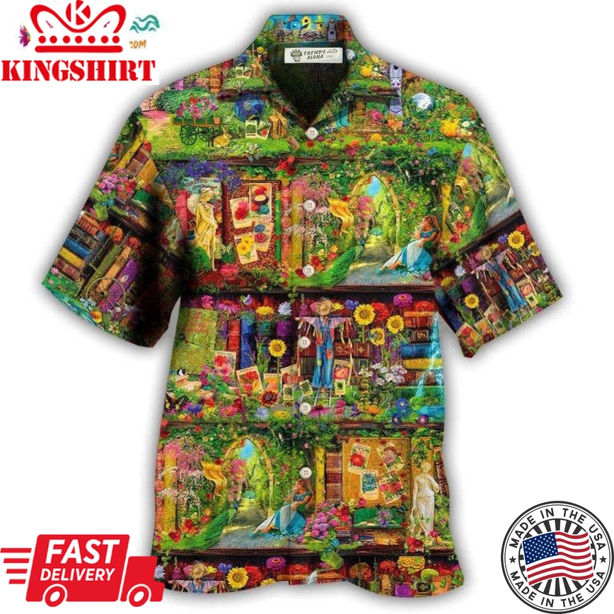 Book The Secret Amazing Garden Hawaiian Shirt