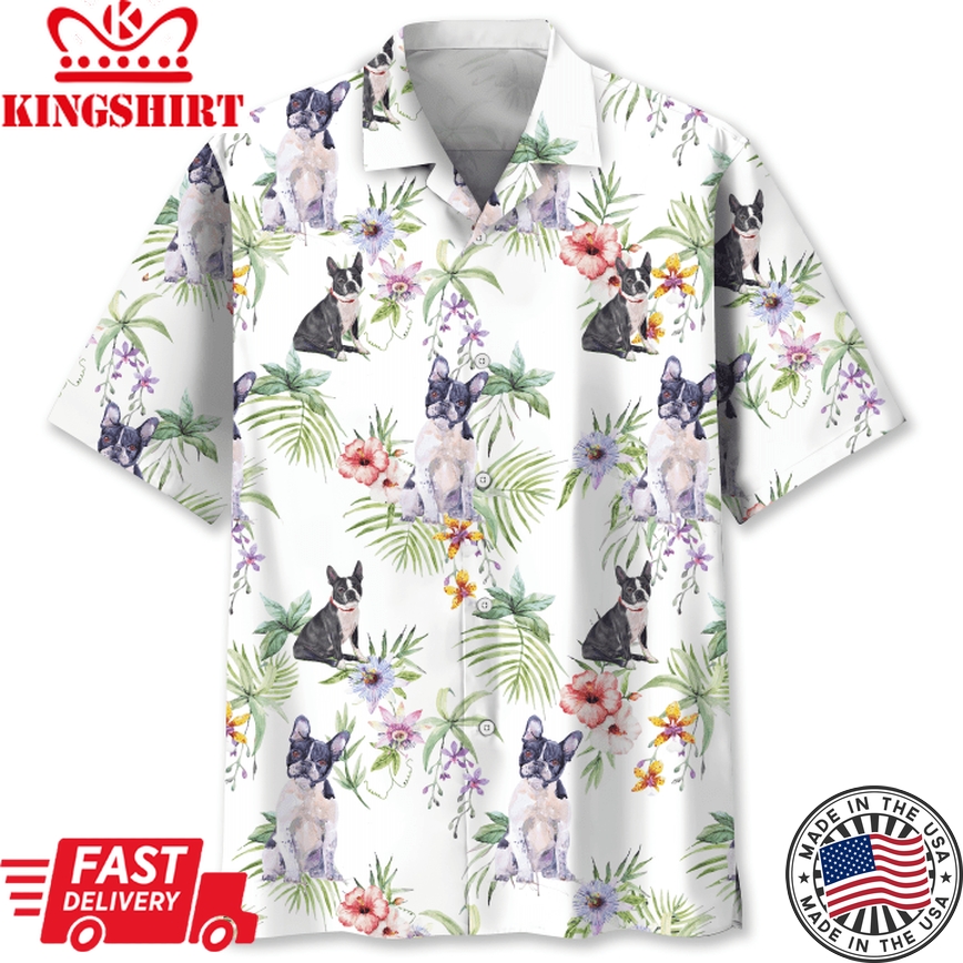 Boston Tropical Trendy Hawaiian Shirt