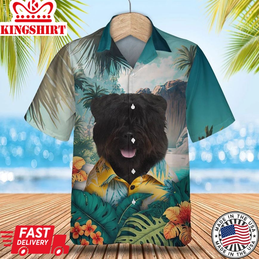 Bouvier - 3D Tropical Trendy Hawaiian Shirt