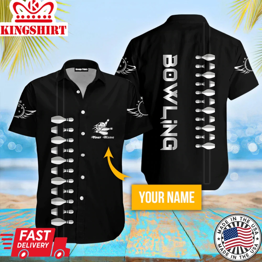 Bowling Custom Name Aloha Trendy Hawaiian Shirts For Men & For Women