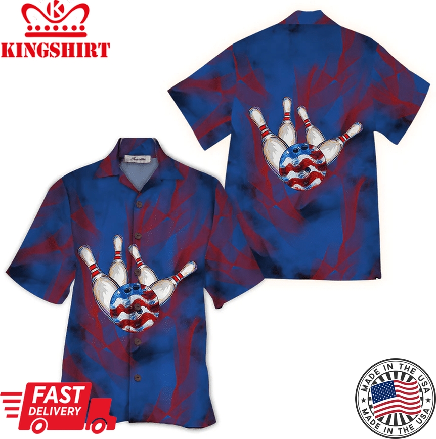 Bowling Trendy Hawaiian Shirt