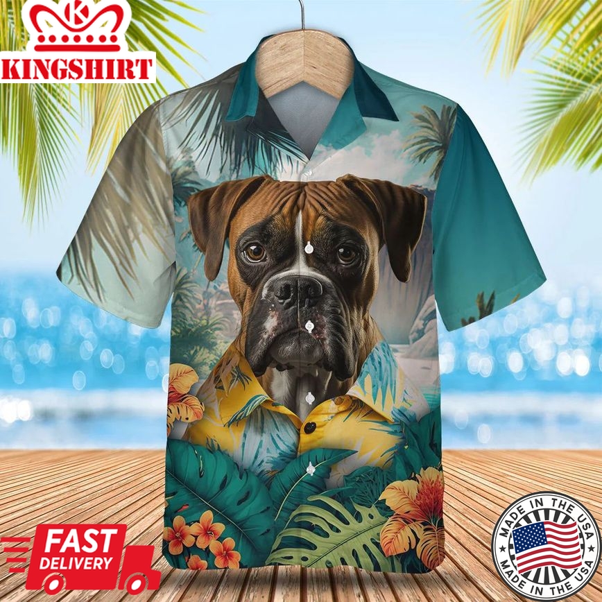 Boxer Ai - 3D Tropical Trendy Hawaiian Shirt