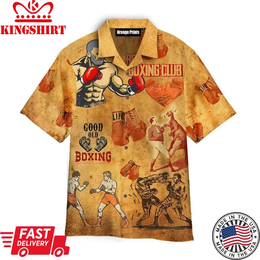 Boxing Trendy Hawaiian Shirt