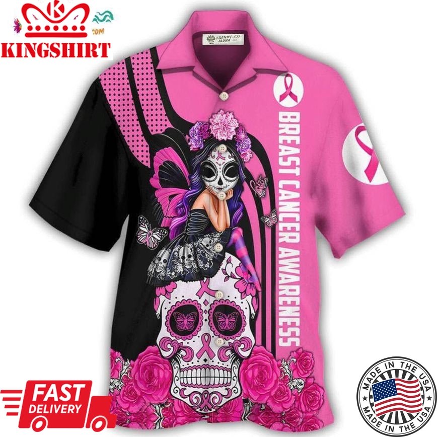 Breast Cancer Awareness Fight Like A Girl Breast Cancer Awareness Hawaiian Shirt