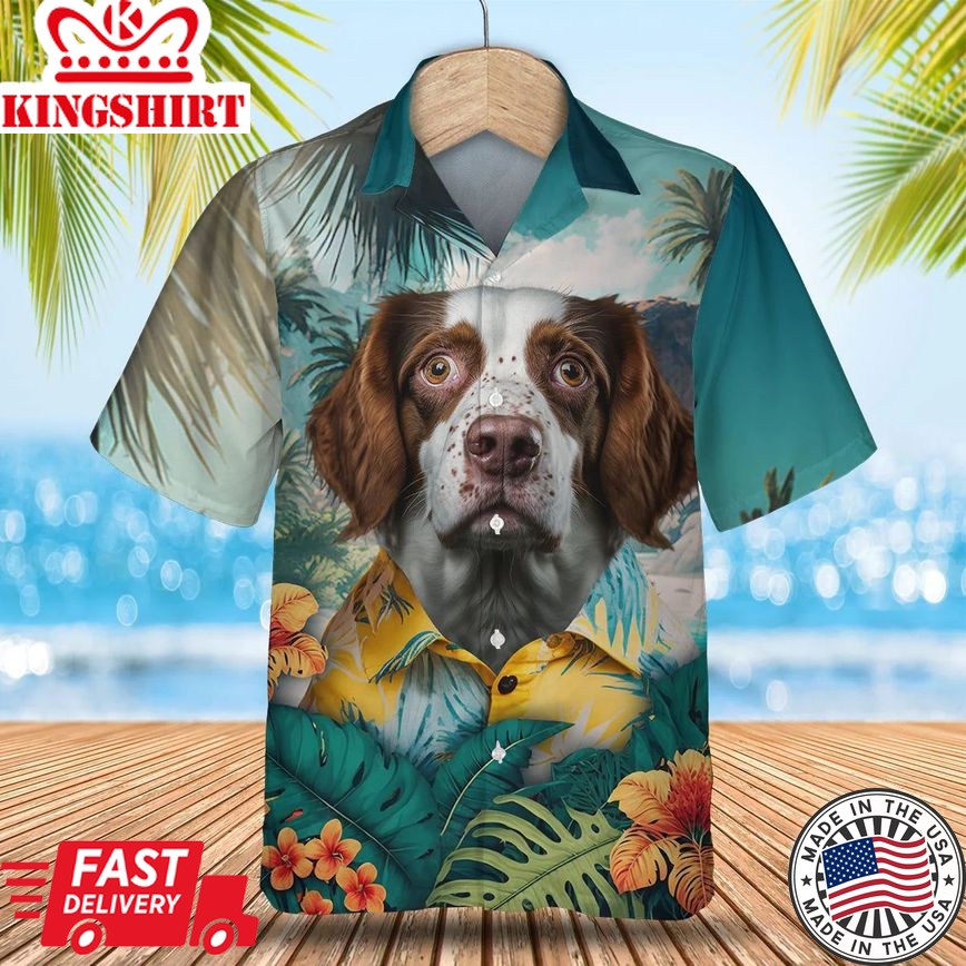 Brittany Ai - 3D Tropical Trendy Hawaiian Shirt