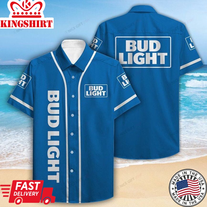 Bud Light Timeless Classic Hawaiian Party Shirt