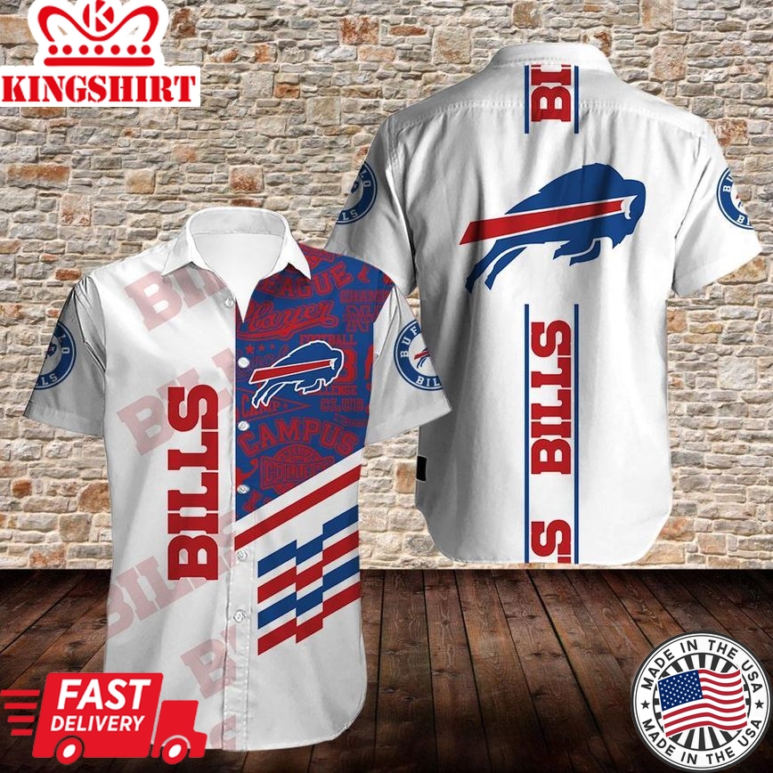 Buffalo Bills Limited Edition Hawaiian Shirt: Trending Hawaiian Shirts Design Ver 6