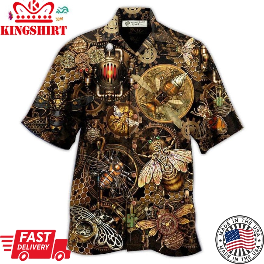 Bug Machine Classic Style Hawaiian Shirt