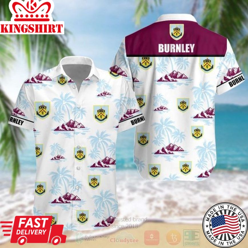 Burnley Fc Coconut Island Trendy Hawaiian Shirt V2 Aloha Shirt