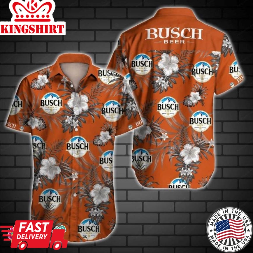 Busch Hunting Mallard Iii Hawaiian Shirt