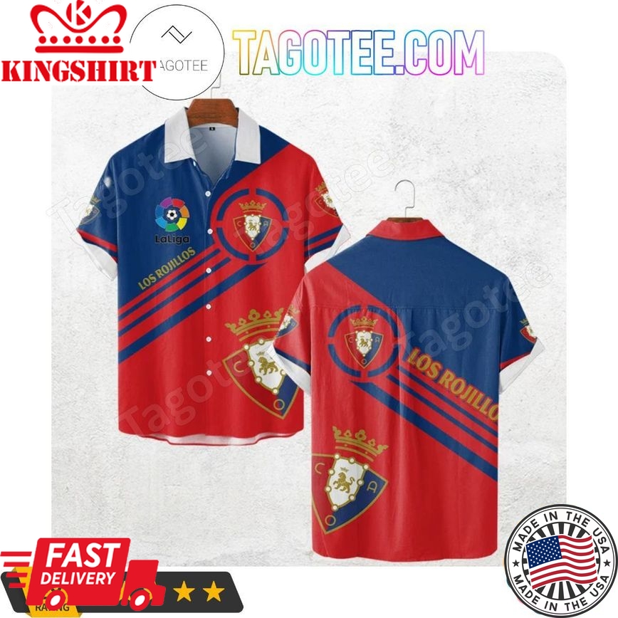 Ca Osasuna La Liga Trendy Hawaiian Shirt Aloha Shirt