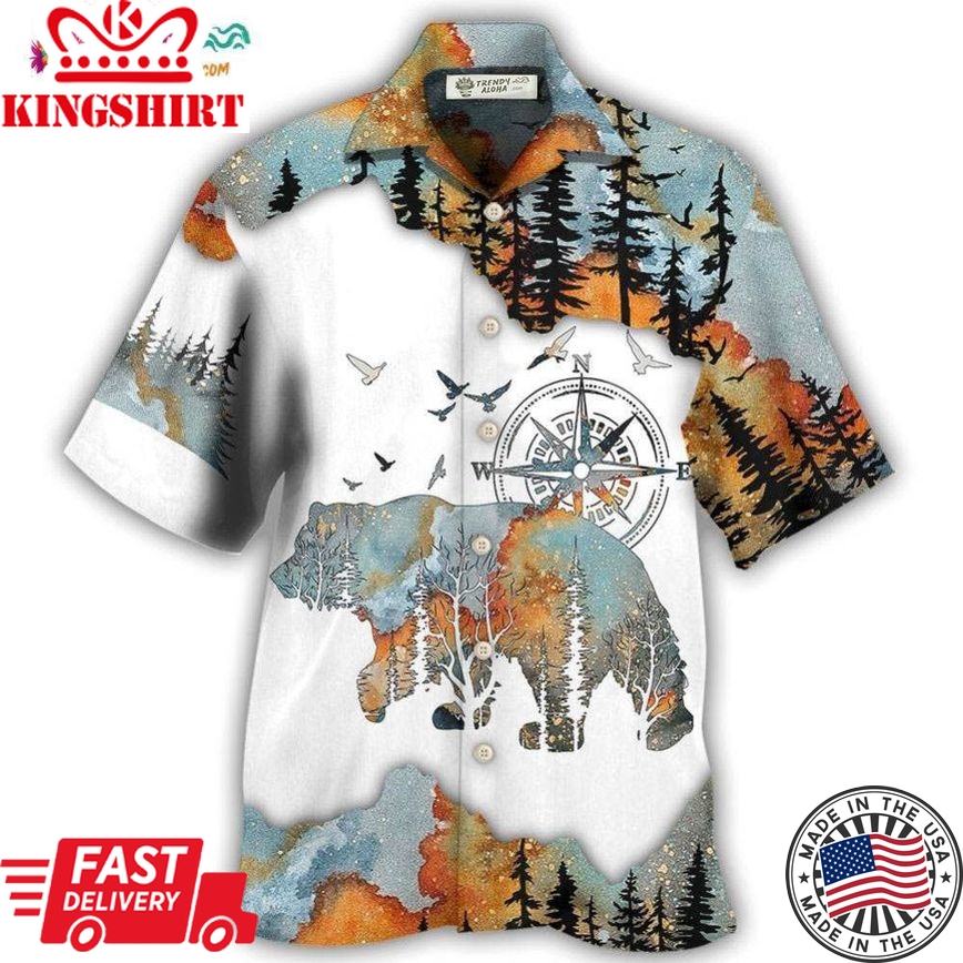 Camping And Into The Forest I Go To Lose My Mind Hawaiian Shirt