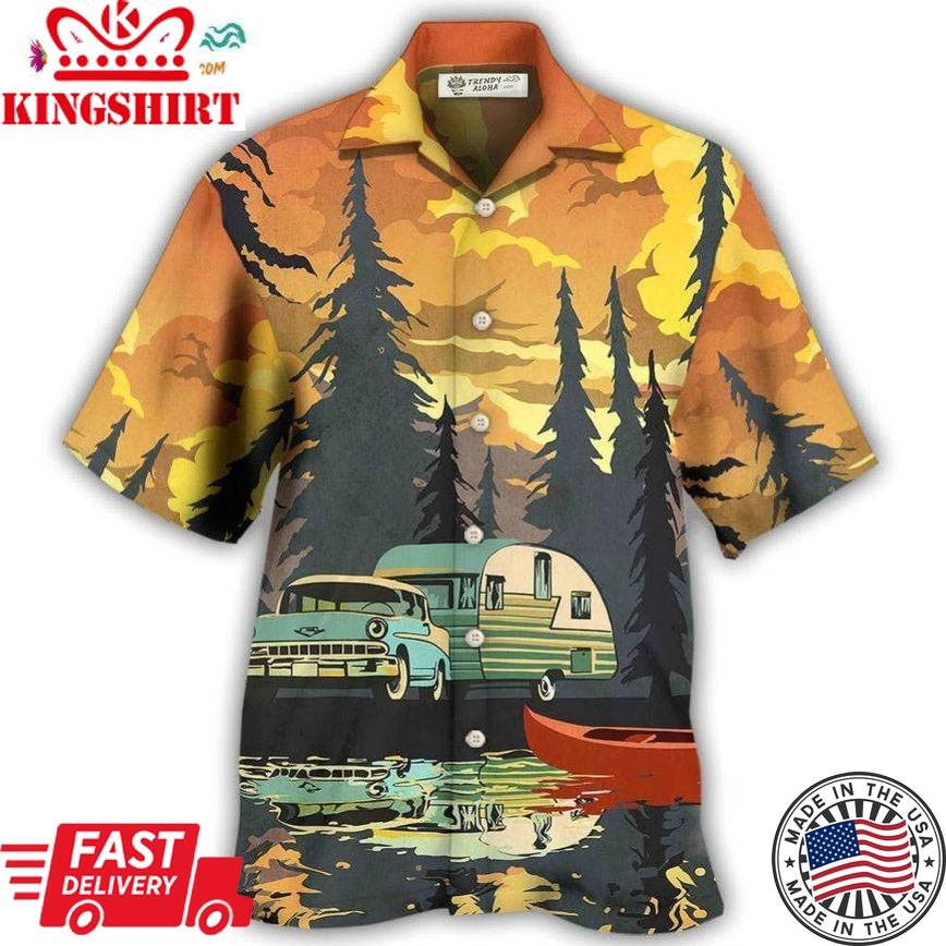 Camping I'm Done Nursing Hawaiian Shirt