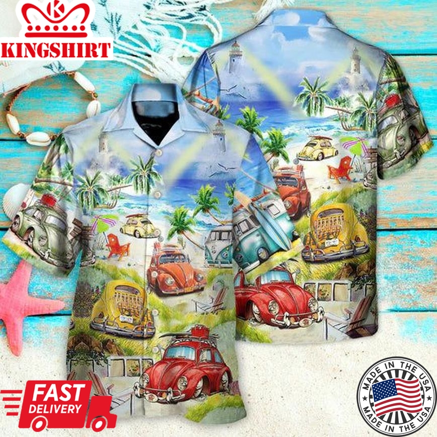 Camping Life Style Love Beach - Hawaiian Shirt