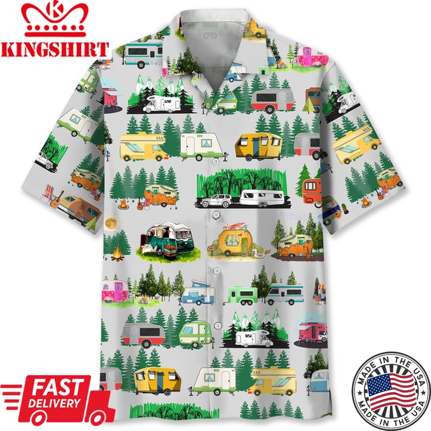 Camping Lovers Hawaii Shirt