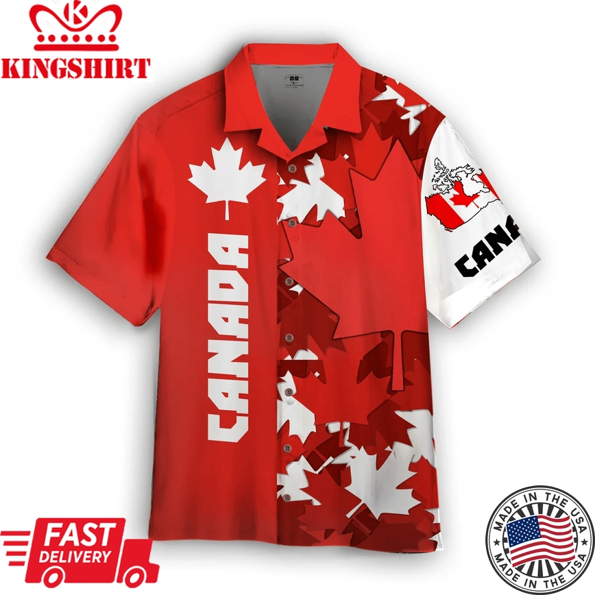 Canada Trendy Hawaiian Shirt