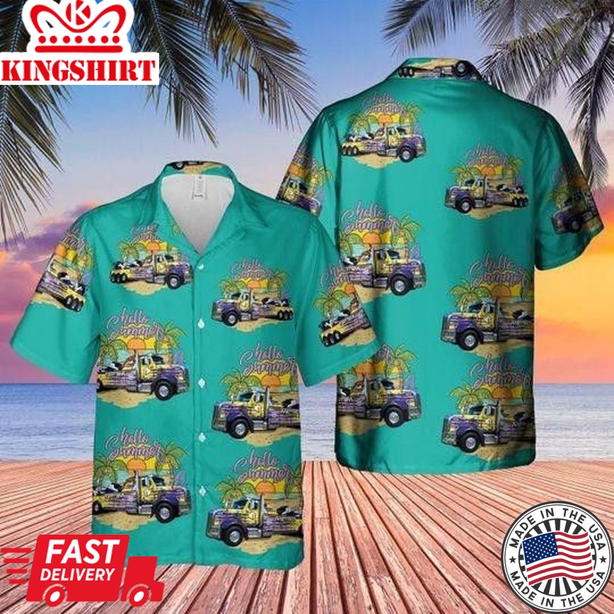 Canada Truck Trendy Hawaiian Shirt For