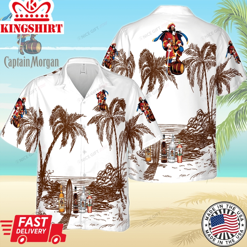 Captain Morgan Hawaiian Party Style Classic Shirt