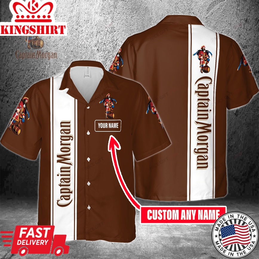 Captain Morgan Name Custom Hawaiian Personalized Shirt