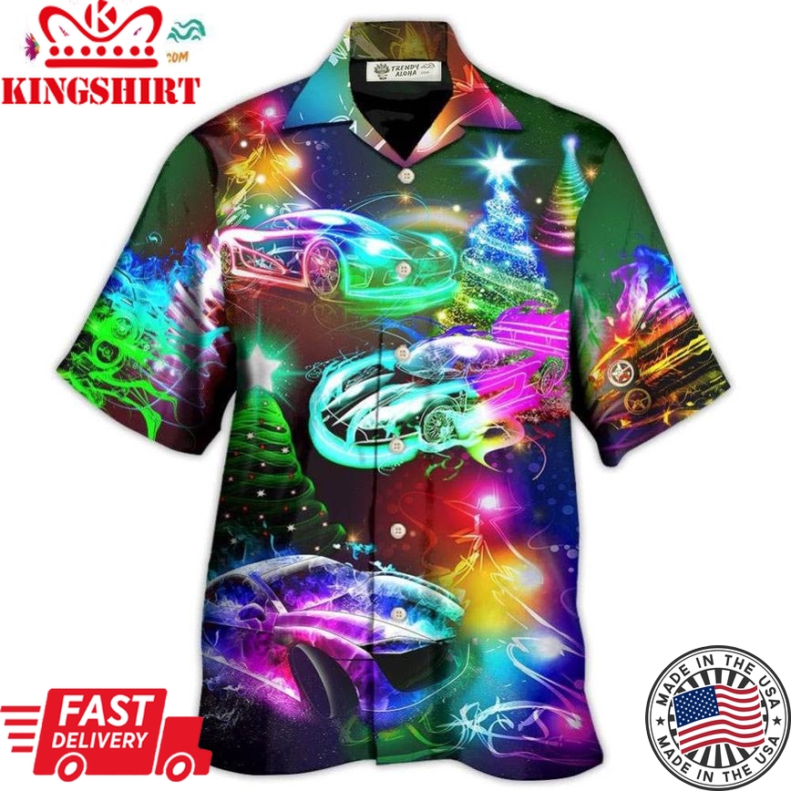 Car Racing Christmas Merry Everything Happy Always Hawaiian Shirt