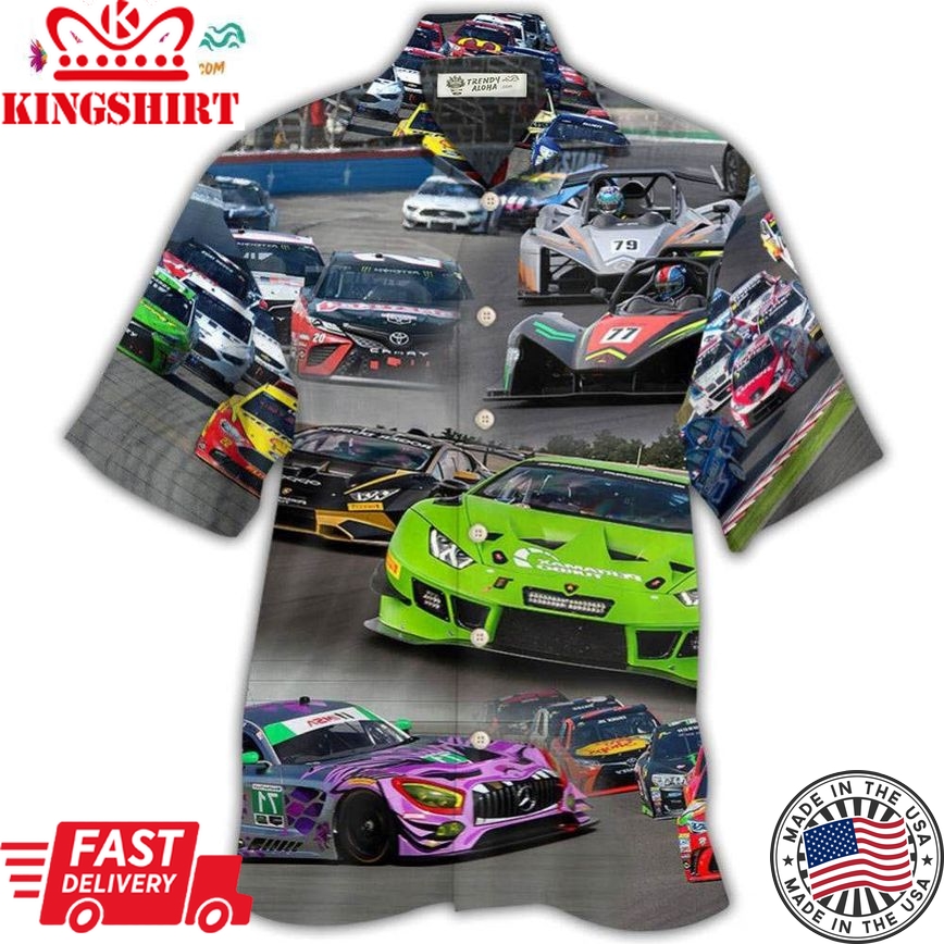 Car Racing Real Hawaiian Shirt