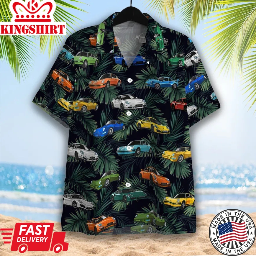 Car Trendy Hawaiian Shirt