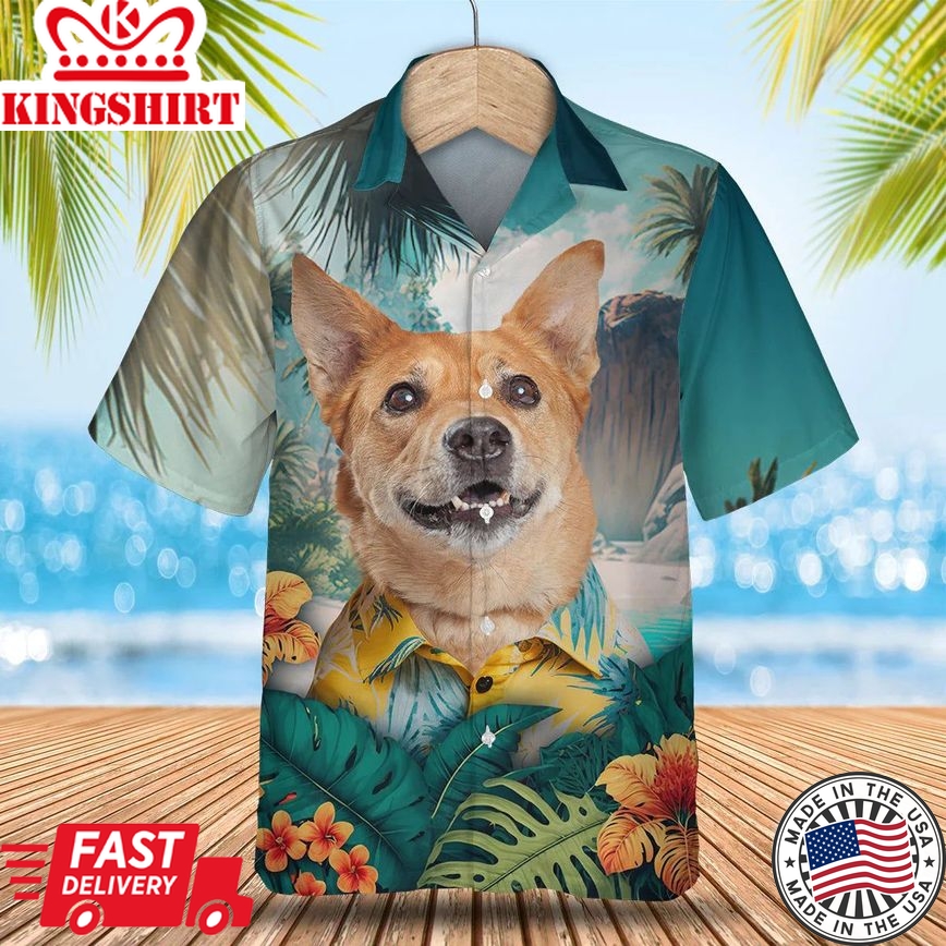 Carolina Dog - 3D Tropical Trendy Hawaiian Shirt