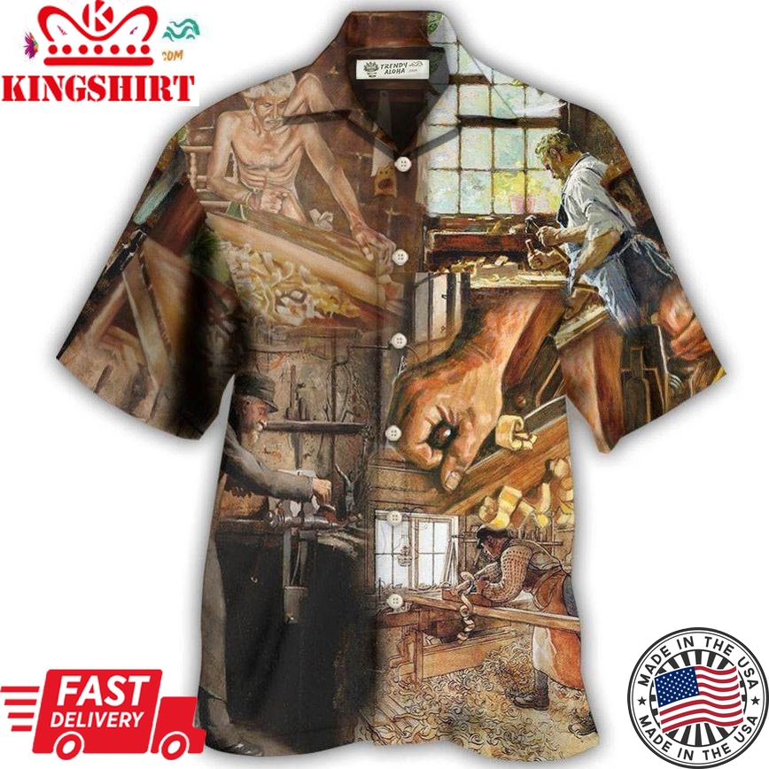 Carpenter Busy Work Hawaiian Shirt