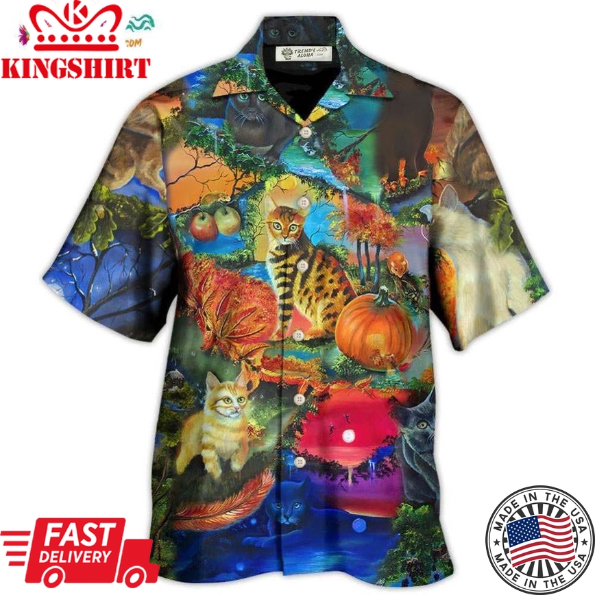 Cat Secret Another World Hawaiian Shirt