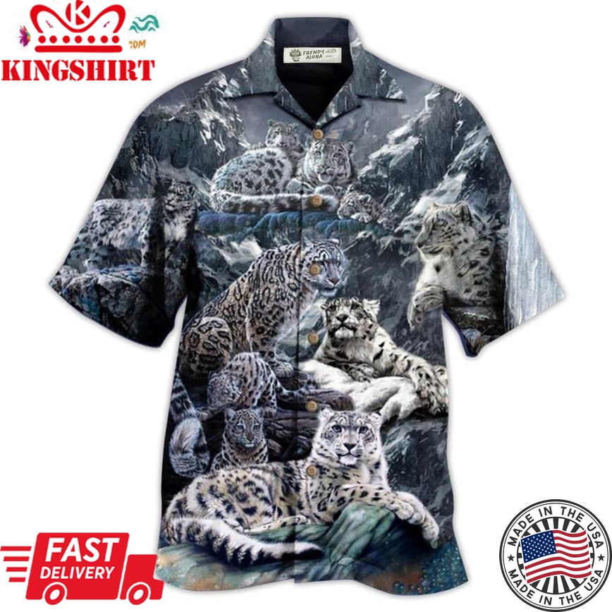 Catamount Love Animals Hawaiian Shirt