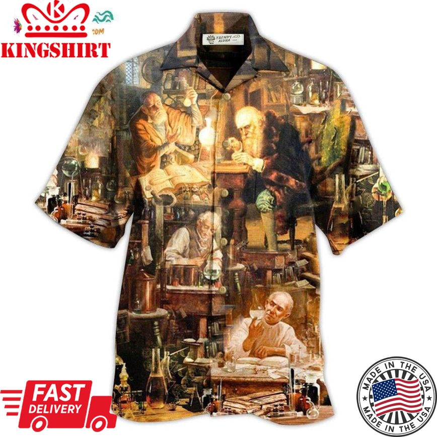 Chemistry One Thing That You Can'T Fake Is Chemistry Research Hawaiian Shirt