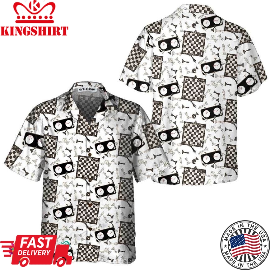 Chess Player Hawaiian Shirt, Unique Chess Shirt For Men & Women, Gift For Chess Player