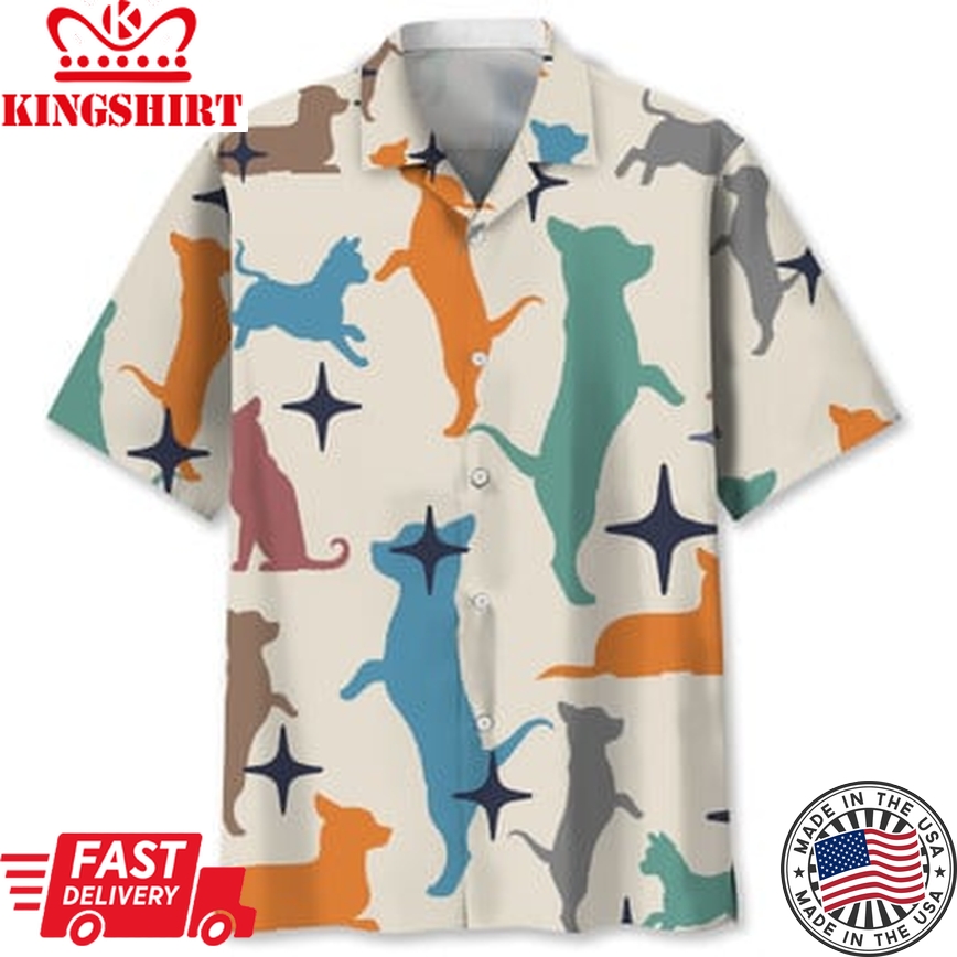 Chiahuahua Trendy Hawaiian Shirt