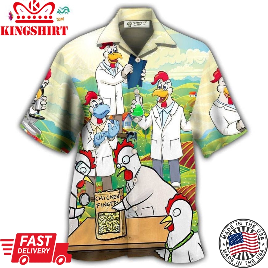 Chicken Agronomist Hawaiian Shirt