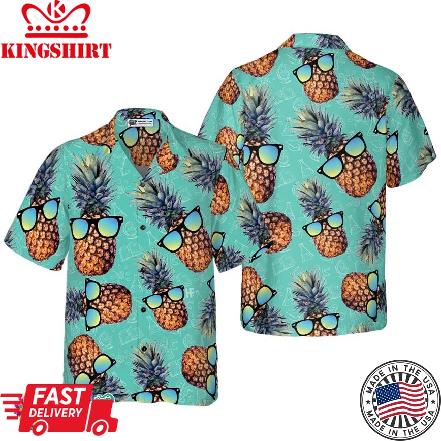 Chill Pineapple Teacher Hawaiian Shirt, Teacher Shirt For Men And Women, Best Gift For Teachers