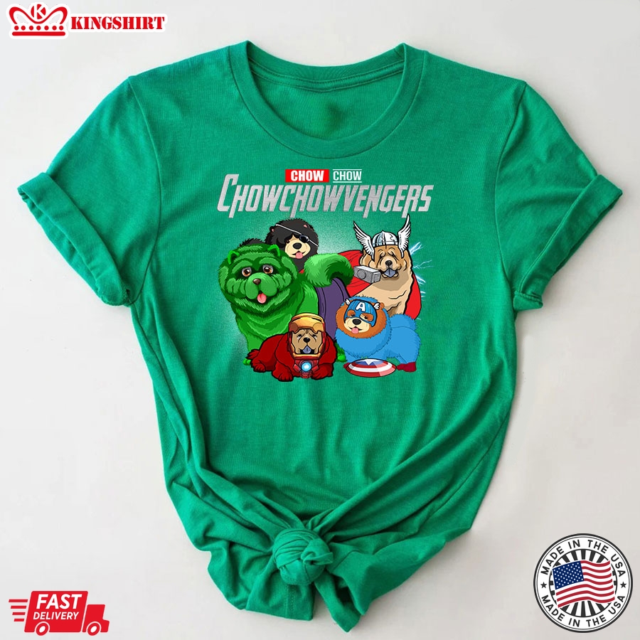 Chow Chow Chowchowvengers Marvel Avengers Endgame T-Shirt