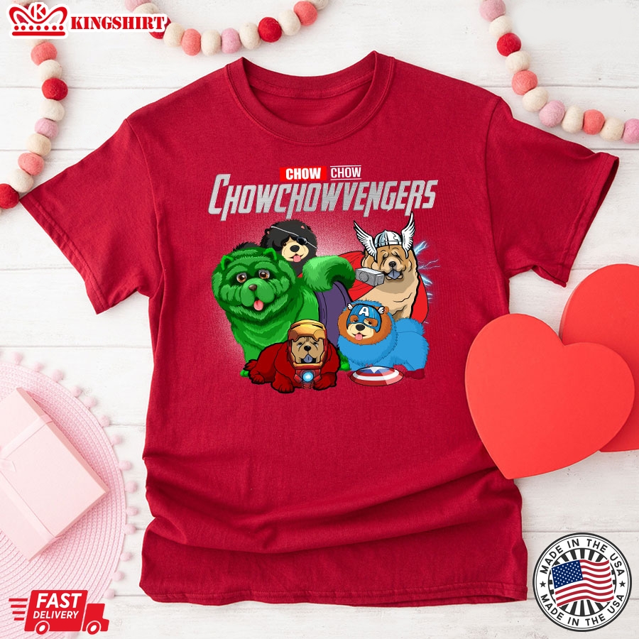 Chow Chow Chowchowvengers Marvel Avengers Endgame T-Shirt