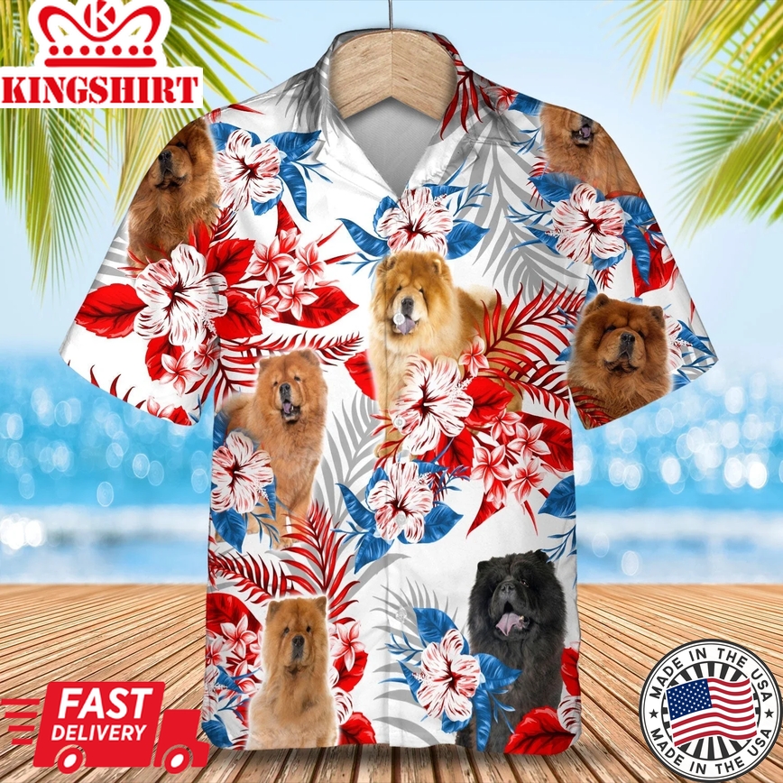 Chow Chow Trendy Hawaiian Shirt- Summer Aloha Shirt, Trendy Hawaiian Shirt For Men And Women