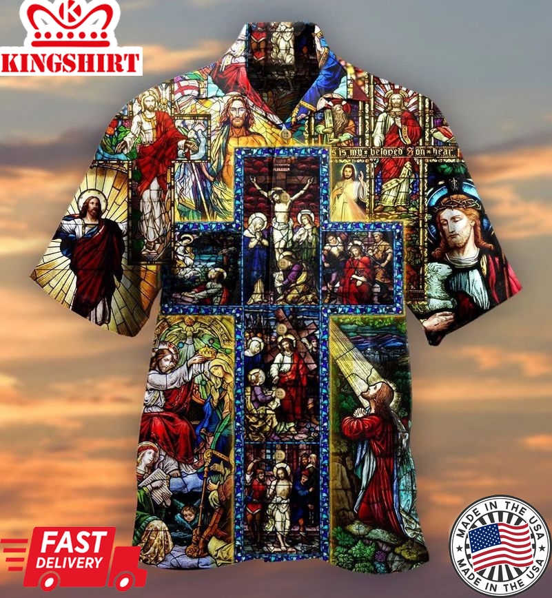 Christian Jesus Catholic Hawaiian Shirts Aloha Hawaii Shirt Aloha Shirt For Summer