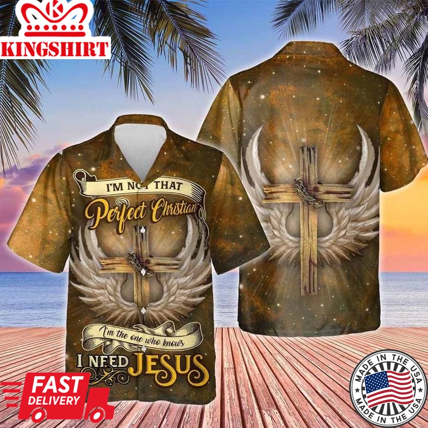 Christian Jesus Trendy Hawaiian Shirt I Need Jesus Trendy Hawaiian Shirt, Hawaii Shirt Men, Jesus Aloha Shirt