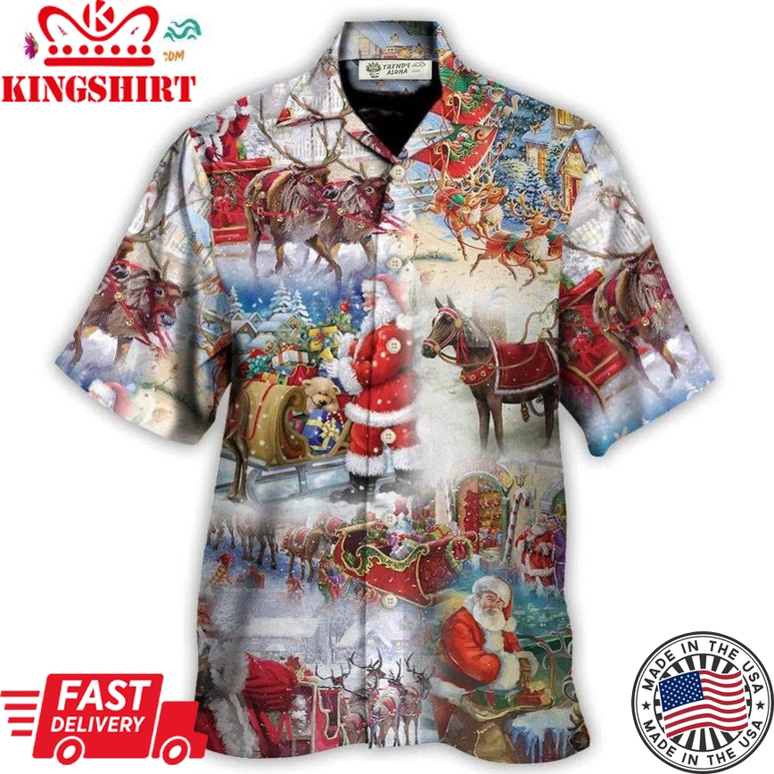 Christmas Believe In The Magic Of Christmas Hawaiian Shirt