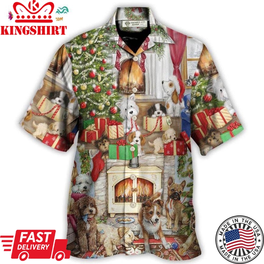 Christmas Dog Lover Merry Lovely Xmas Hawaiian Shirt