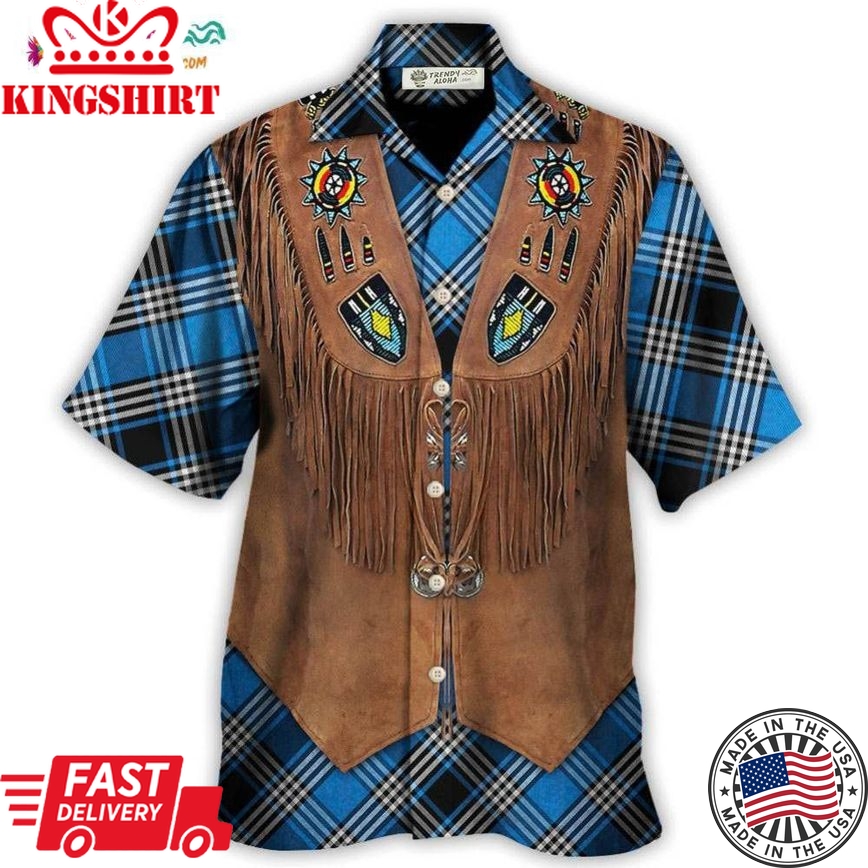 Christmas Santa Native American Jacket Hawaiian Shirt